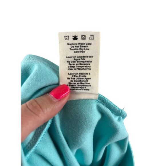 Ugg Women's Saylor 7/8 High Rise Legging in Laguna Blue Small Organic Cotton - Picture 11 of 12